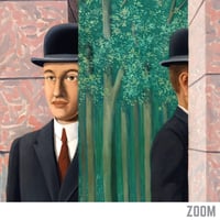 Image 2 of Le Lieu Commun | Rene Magritte - 1964 | Art Poster | Vintage Poster