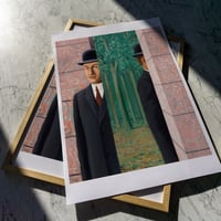 Image 1 of Le Lieu Commun | Rene Magritte - 1964 | Art Poster | Vintage Poster