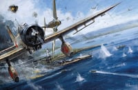 ATTACK ON THE ARIZONA by Keith Burns