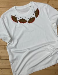 Image 1 of Dark Bordered Beauty Moth T-Shirt