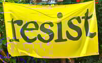 Image 1 of 'RESIST' FLAG