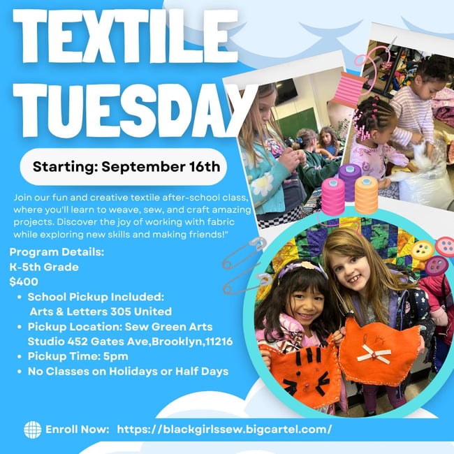 Textile Tuesday 2025-2026