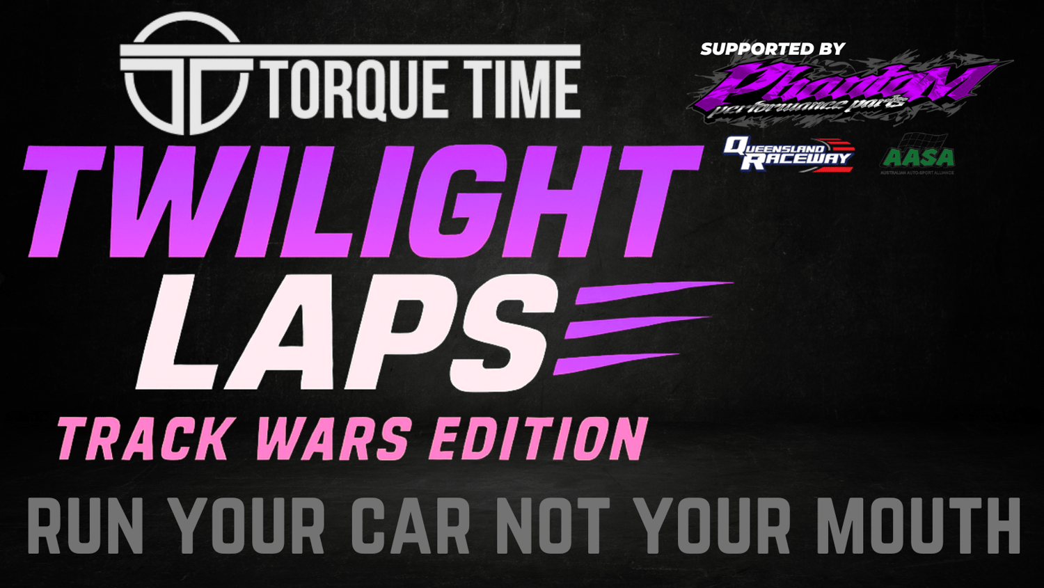 Image of TWILIGHT LAPS - TRACK WARS 08/11/2025