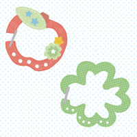 apple & lucky clover acrylic carabiners 🍎 🍀 PRE-ORDER