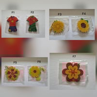 Image 1 of Gem Art Keyrings F