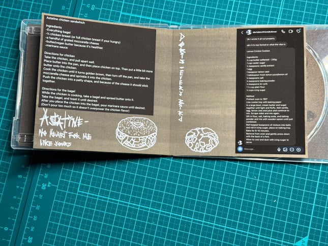 the skramz cookbook cd