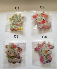 Image 1 of Gem Art Keyrings C