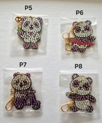 Image 2 of Gem Art Keyrings P