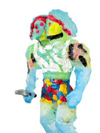 Image 3 of Street Tuffs - Primary Shorts