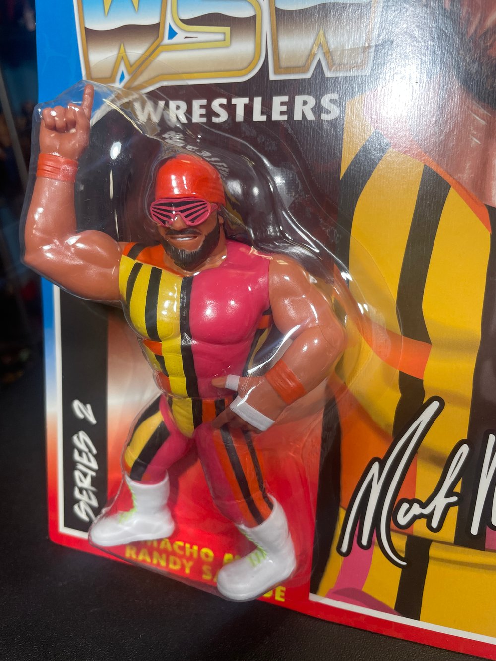 LIMITED BUNDLE OFFER: MACHO MAN RANDY SAVAGE WRESTLE-SOMETHING WRESTLERS SERIES 2 FIGURES SET OF 2