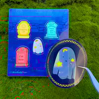 Image 5 of Dead Tired Graveyard Sticker Sheet