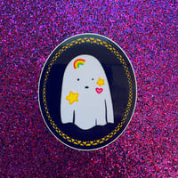 Image 1 of The Collector (Translucent Vinyl Ghostie Sticker)