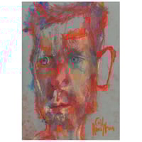 Image 1 of Distracted Not Distant - Soft Pastels On Paper 