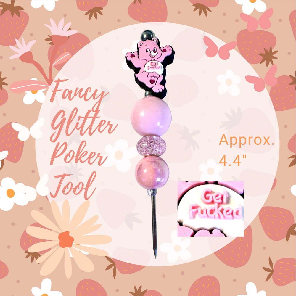Image of Fancy Glitter Poker Tools 18 To Choose From Ready Made Ready To Ship