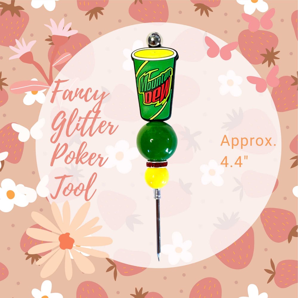 Image of Fancy Glitter Poker Tools 18 To Choose From Ready Made Ready To Ship