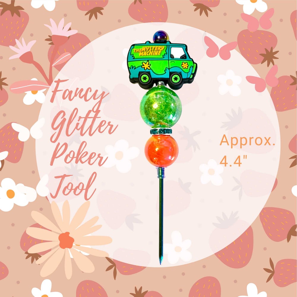 Image of Fancy Glitter Poker Tools 18 To Choose From Ready Made Ready To Ship