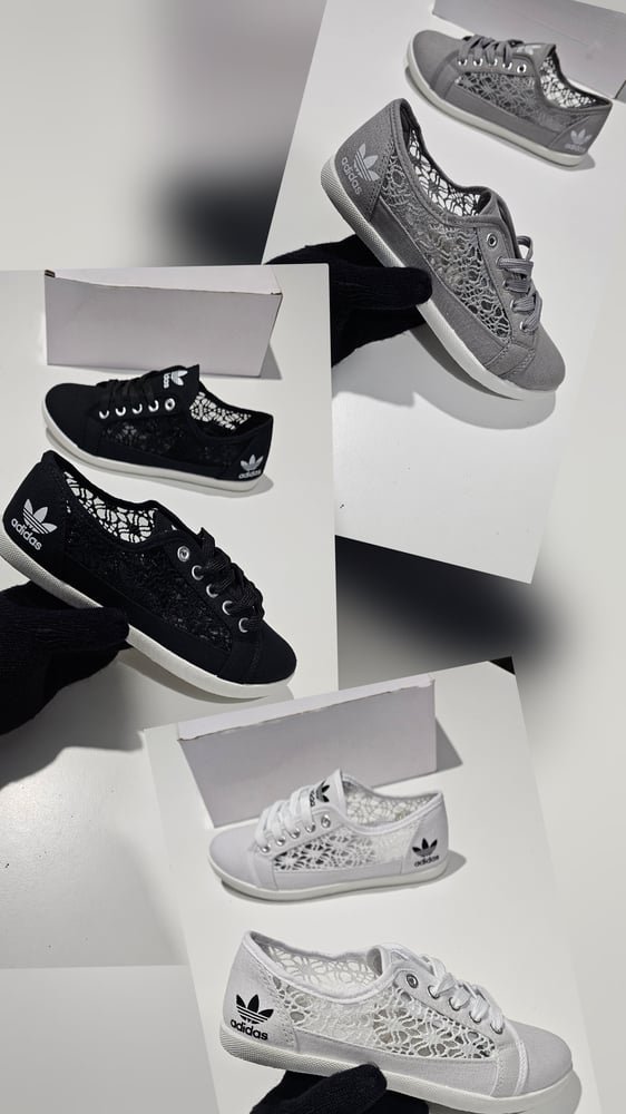 Image of Ladies Adidas Net Style Shoes 