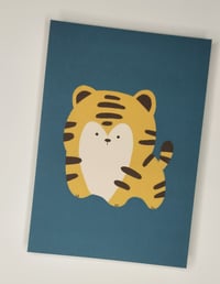 Pieni tiikeri postikortti