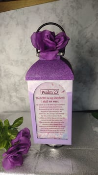 Image 2 of Custom Personalized Memorial Lantern 