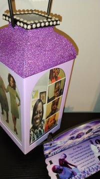 Image 5 of Custom Personalized Memorial Lantern 