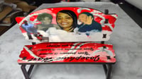 Image 5 of Custom personalized bench