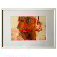 Image 1 of Stray Thoughts  Made Manifest - Framed Drawing - Soft Pastels and Charcoal on Paper 