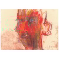 Image 2 of Stray Thoughts  Made Manifest - Framed Drawing - Soft Pastels and Charcoal on Paper 