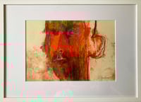 Image 5 of Stray Thoughts  Made Manifest - Framed Drawing - Soft Pastels and Charcoal on Paper 
