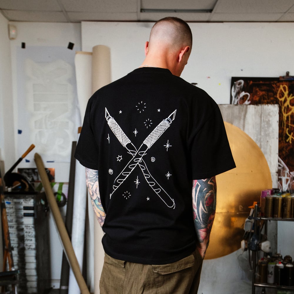 Image of SNIK 'Tools Of The Trade' T-Shirt - Black