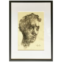 Image 3 of A Memory Ascending - Framed Drawing - Charcoal on Paper 