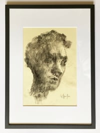 Image 4 of A Memory Ascending - Framed Drawing - Charcoal on Paper 