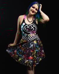 Image 7 of S/M Blink 182 Skater Dress with pockets