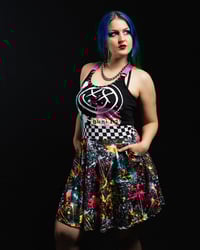 Image 4 of S/M Blink 182 Skater Dress with pockets