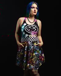 Image 5 of S/M Blink 182 Skater Dress with pockets