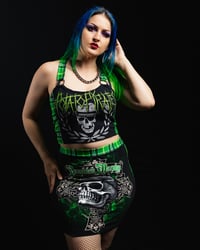 Image 2 of S/M Dropkick Murphys High Waisted Mini Skirt