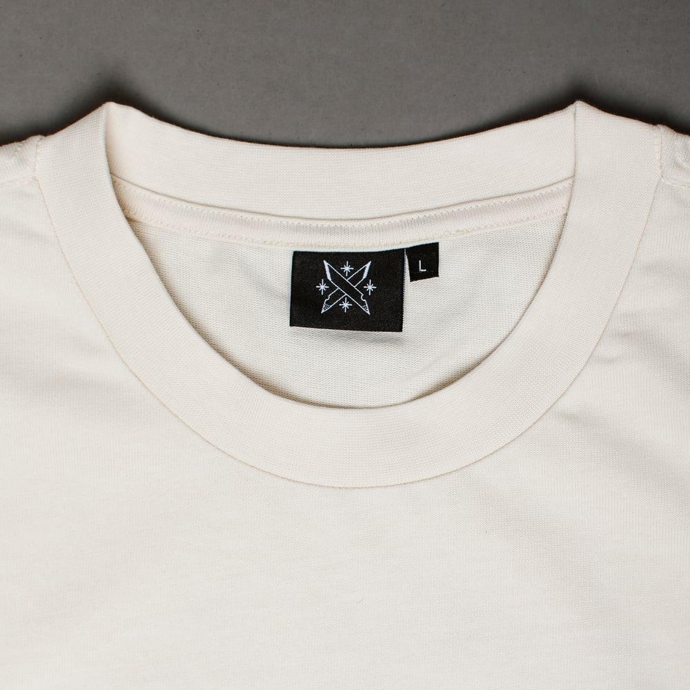 Image of 'Everything is terrible' - Grim Mascot Ecru T-Shirt