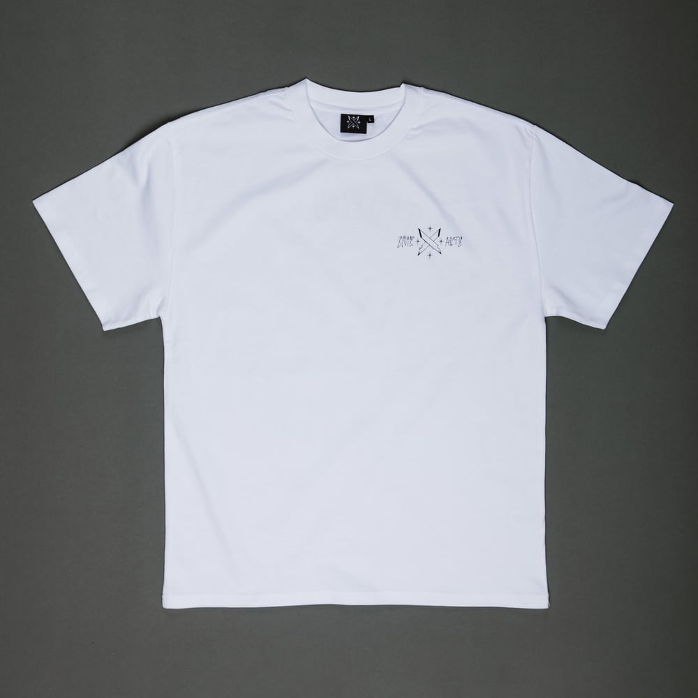Image of 'Everything is terrible' - Cosmic shrug T-Shirt