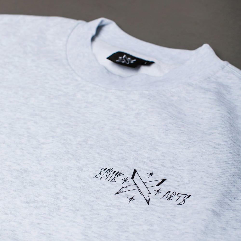 Image of 'Everything is terrible' - Cosmic shrug Crew neck