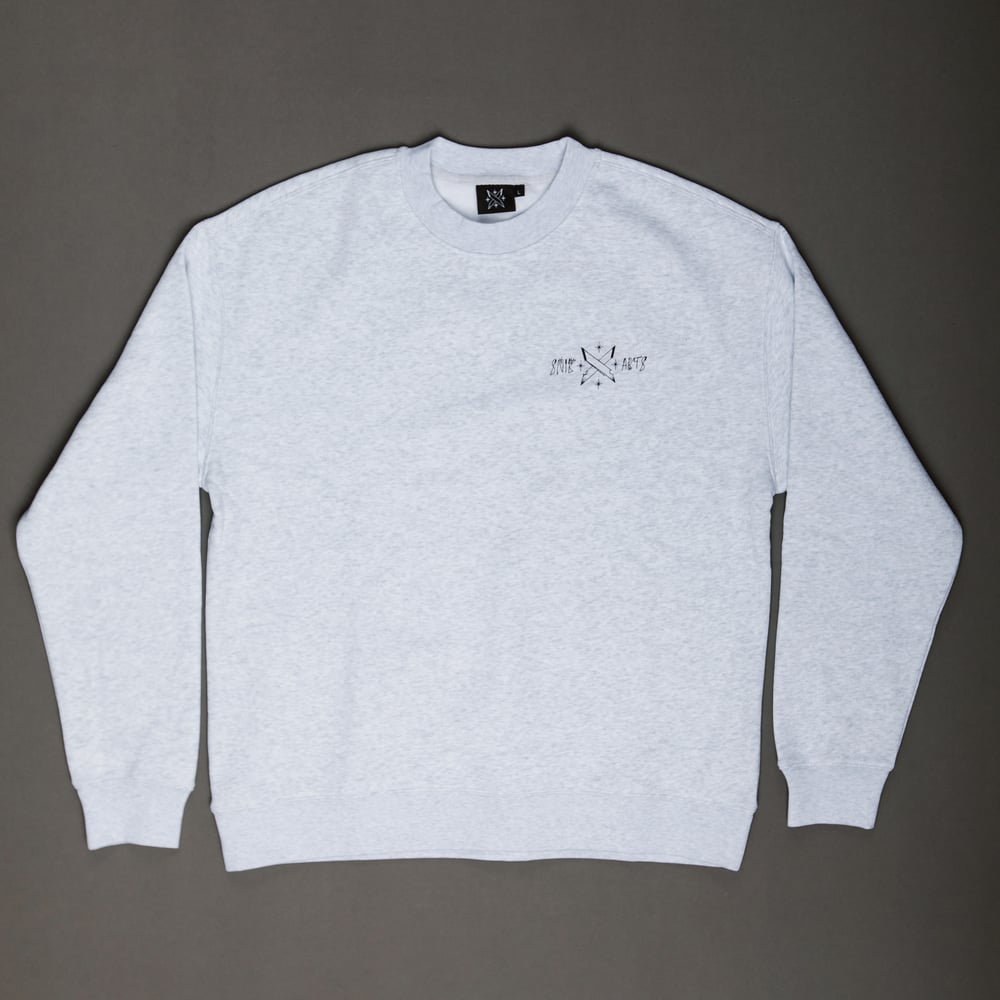 Image of 'Everything is terrible' - Cosmic shrug Crew neck