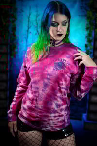 Image 8 of Medium Thy Art Is Murder Pink Tie Dye Longsleeve
