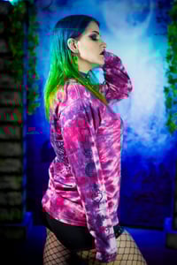 Image 5 of Medium Thy Art Is Murder Pink Tie Dye Longsleeve