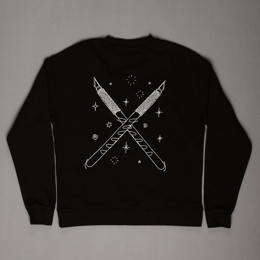Image of SNIK 'Tools Of The Trade' Crew Neck - Black