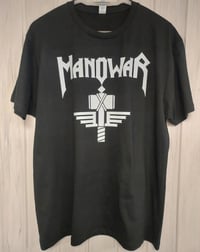 Image 1 of Manowar - Logo T-shirt 