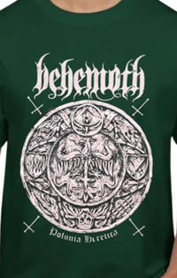 Image 1 of Behemoth - Polonia Heretica (Green TS)