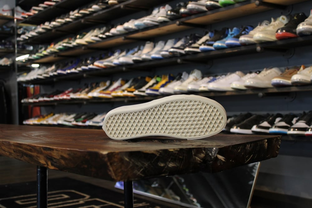 VANS AUTHENTIC WEAVE "BLK LEATHER"