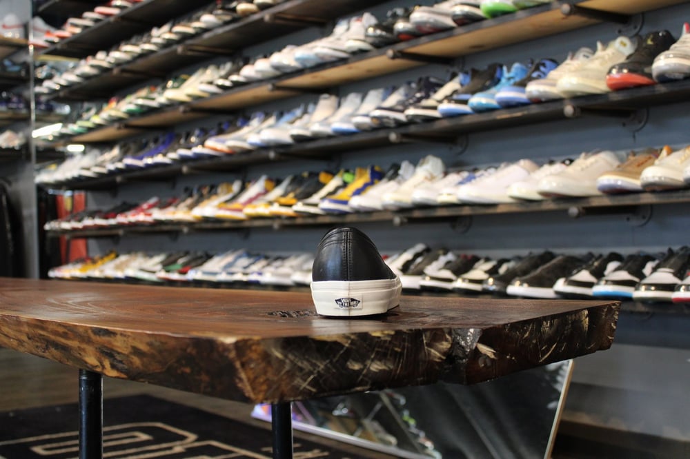 VANS AUTHENTIC WEAVE "BLK LEATHER"