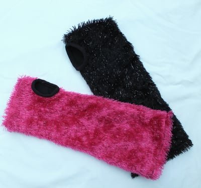 Image of Fuzzy Arm Warmers