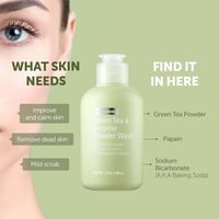 Image 2 of By Wishtrend Green Tea & Enzyme Powder Wash