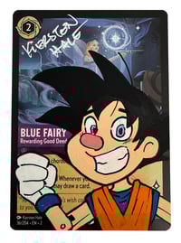 Lorcana TCG Alter and Autograph Goku Pinocchio