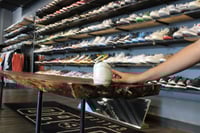 Image 2 of VANS OLD SKOOL "METALLIC SIDEWALL/CEMENT"